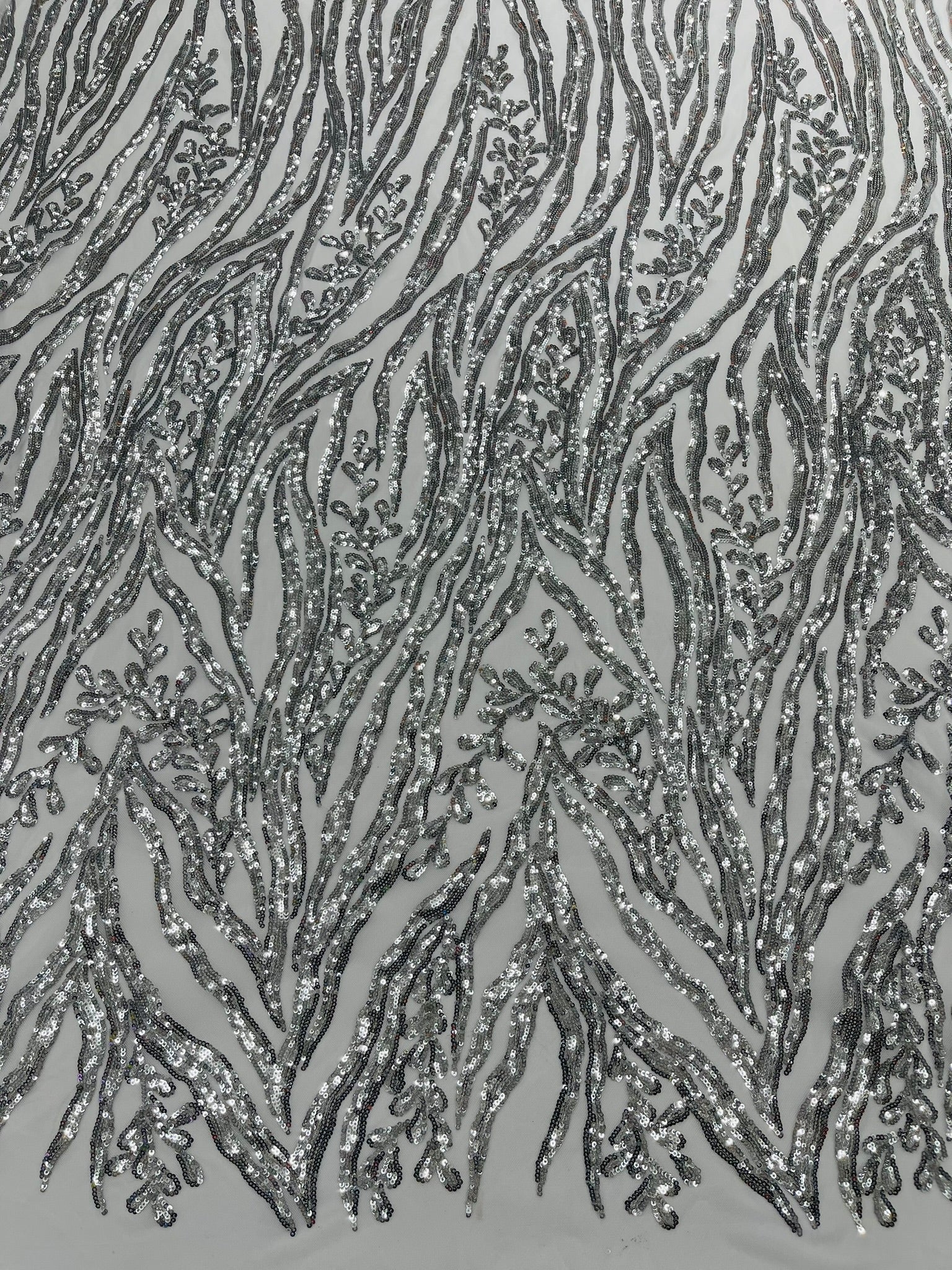 Vine/Root Sequin 4 Way Stretch Fabric 54” Wide| New Creations Fabric & Foam Inc. - New Creations Fabric & Foam Inc