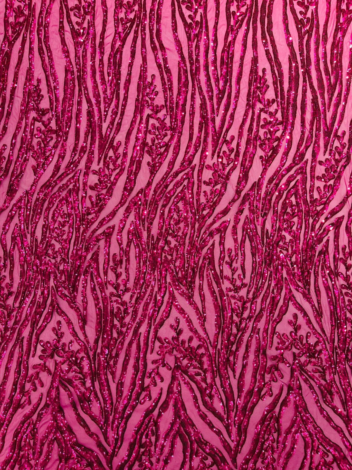 Vine/Root Sequin 4 Way Stretch Fabric 54” Wide| New Creations Fabric & Foam Inc. - New Creations Fabric & Foam Inc