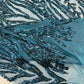 Vine/Root Sequin 4 Way Stretch Fabric 54” Wide| New Creations Fabric & Foam Inc. - New Creations Fabric & Foam Inc