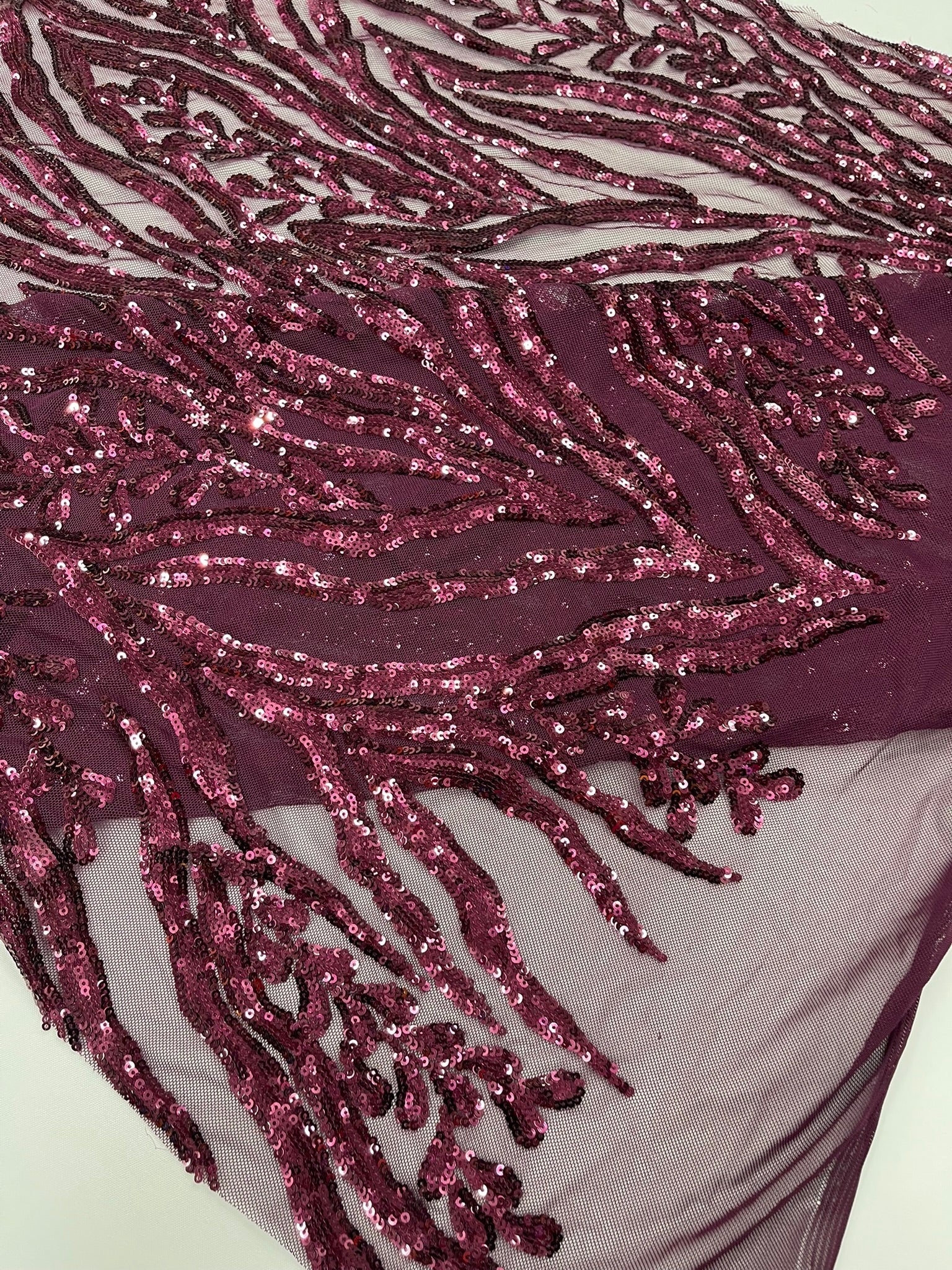 Vine/Root Sequin 4 Way Stretch Fabric 54” Wide| New Creations Fabric & Foam Inc. - New Creations Fabric & Foam Inc