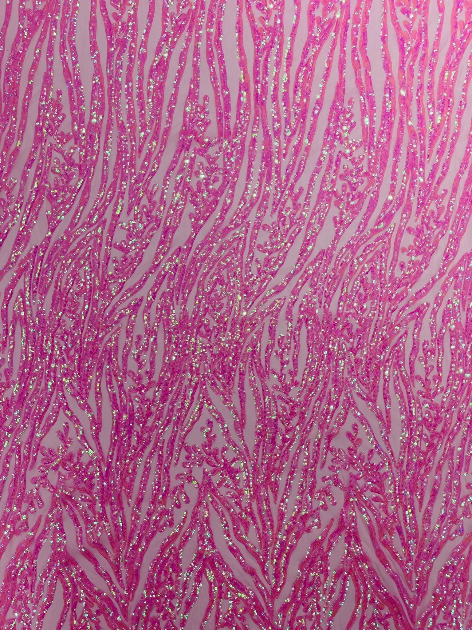 Vine/Root Sequin 4 Way Stretch Fabric 54” Wide| New Creations Fabric & Foam Inc. - New Creations Fabric & Foam Inc