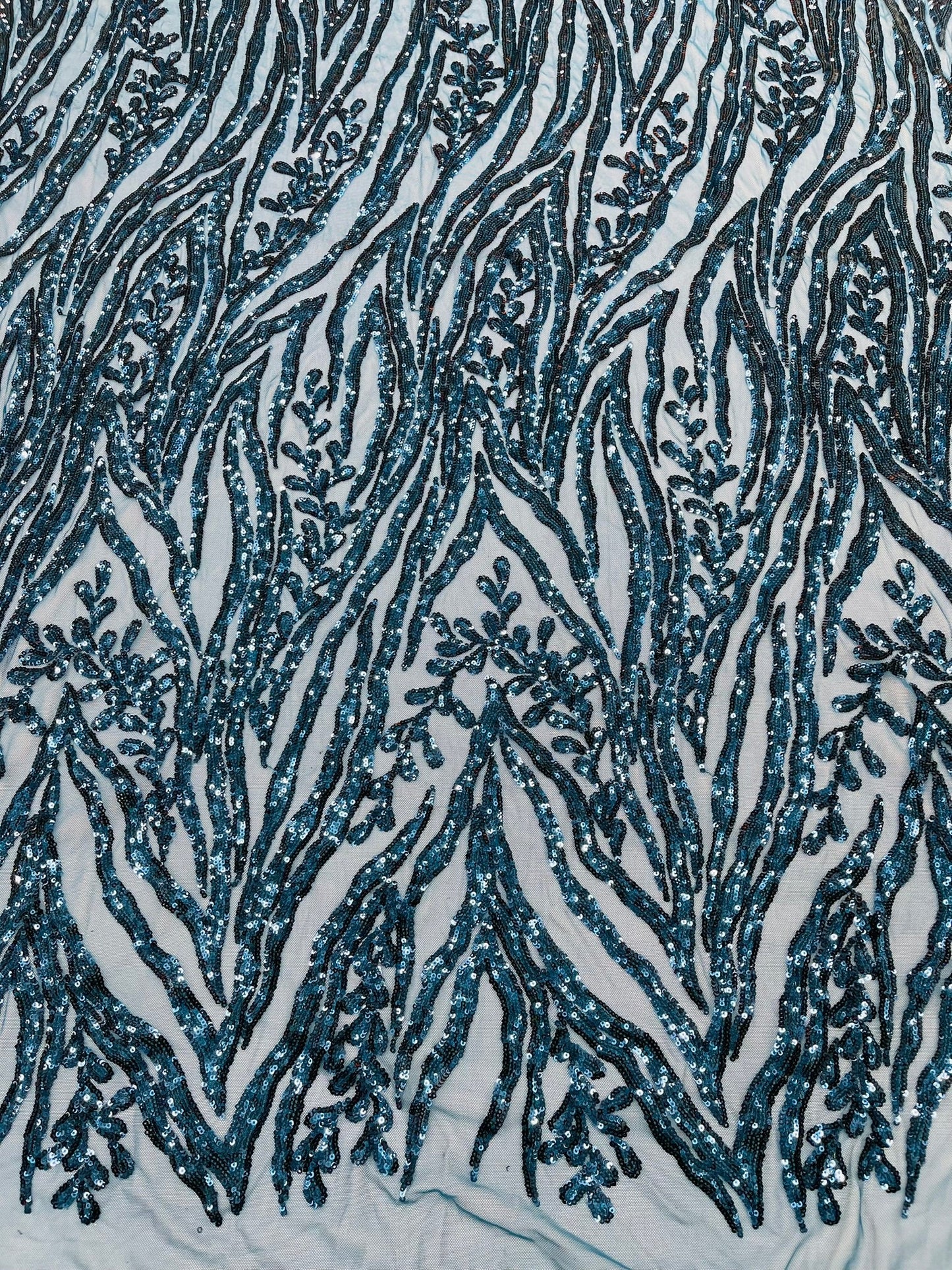 Vine/Root Sequin 4 Way Stretch Fabric 54” Wide| New Creations Fabric & Foam Inc. - New Creations Fabric & Foam Inc