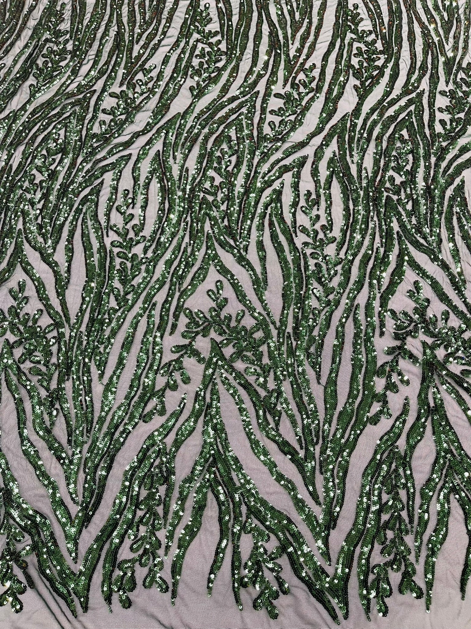 Vine/Root Sequin 4 Way Stretch Fabric 54” Wide| New Creations Fabric & Foam Inc. - New Creations Fabric & Foam Inc