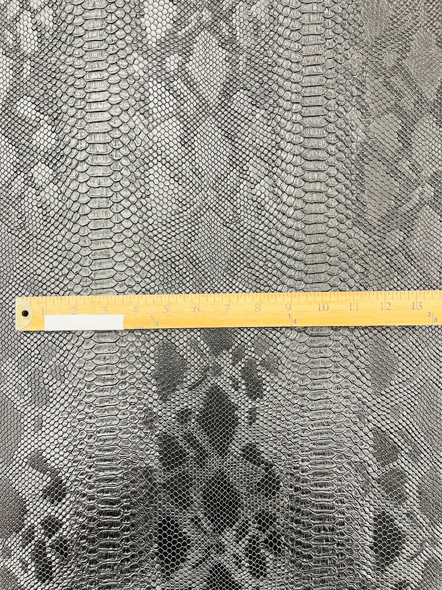 Viper Snake Skin Texture Faux Leather Fabric| 54" Wide| Upholstery| Sold By The Yard - New Creations Fabric & Foam Inc