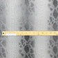 Viper Snake Skin Texture Faux Leather Fabric| 54" Wide| Upholstery| Sold By The Yard - New Creations Fabric & Foam Inc