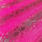 Viper Snake Skin Texture Faux Leather Fabric| 54" Wide| Upholstery| Sold By The Yard - New Creations Fabric & Foam Inc