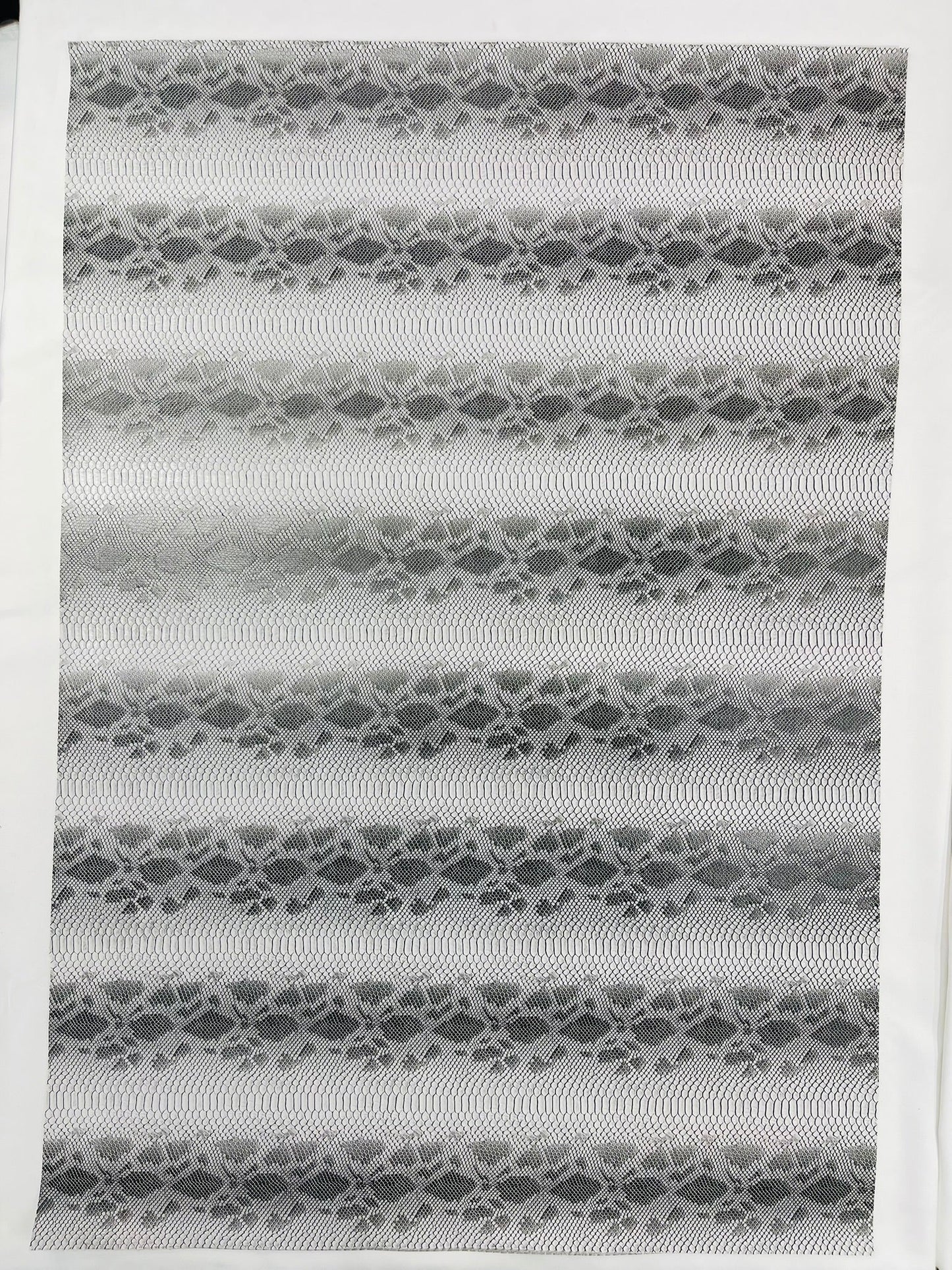 Viper Snake Skin Texture Faux Leather Fabric| 54" Wide| Upholstery| Sold By The Yard - New Creations Fabric & Foam Inc