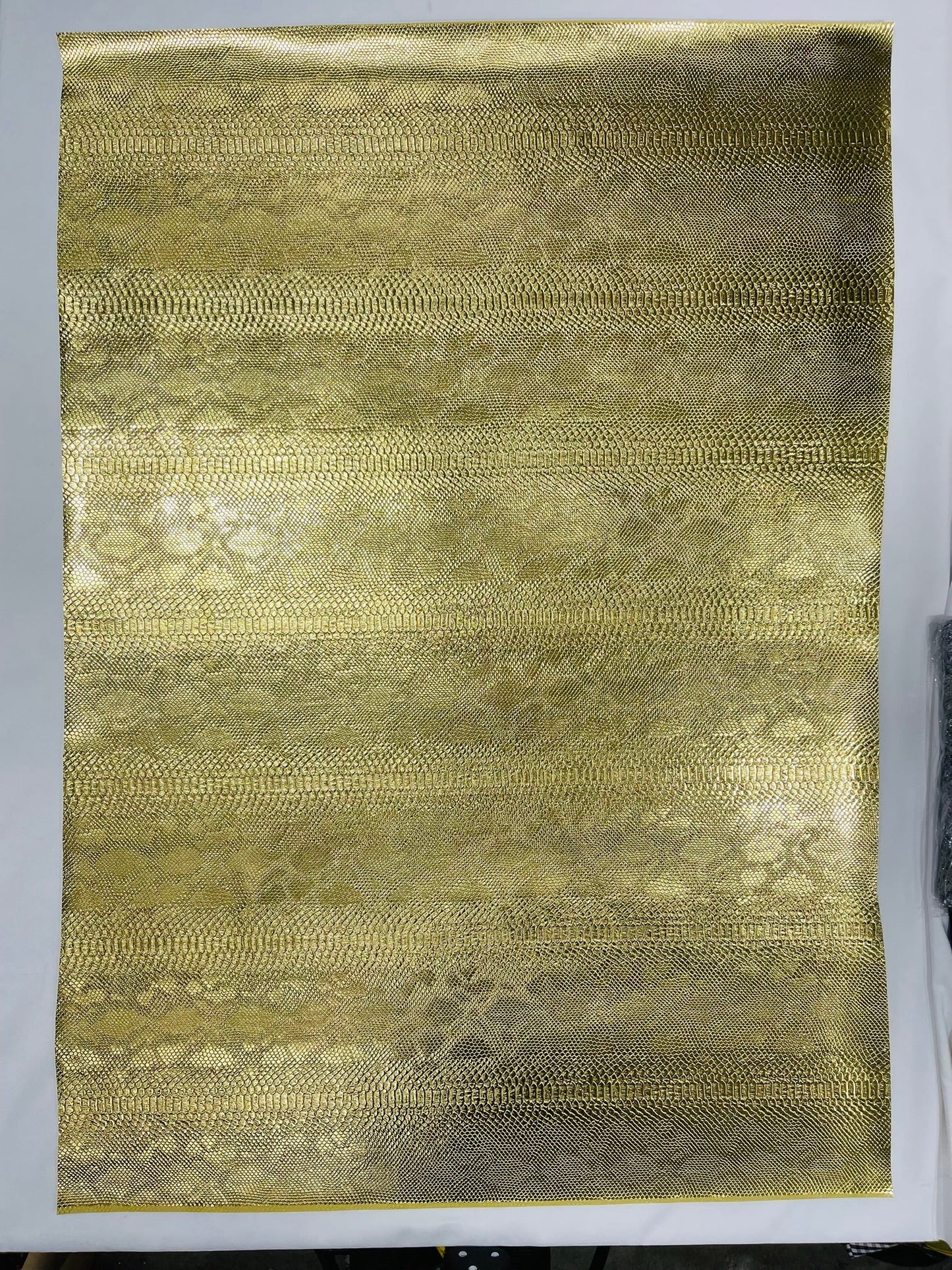 Viper Snake Skin Texture Faux Leather Fabric| 54" Wide| Upholstery| Sold By The Yard - New Creations Fabric & Foam Inc