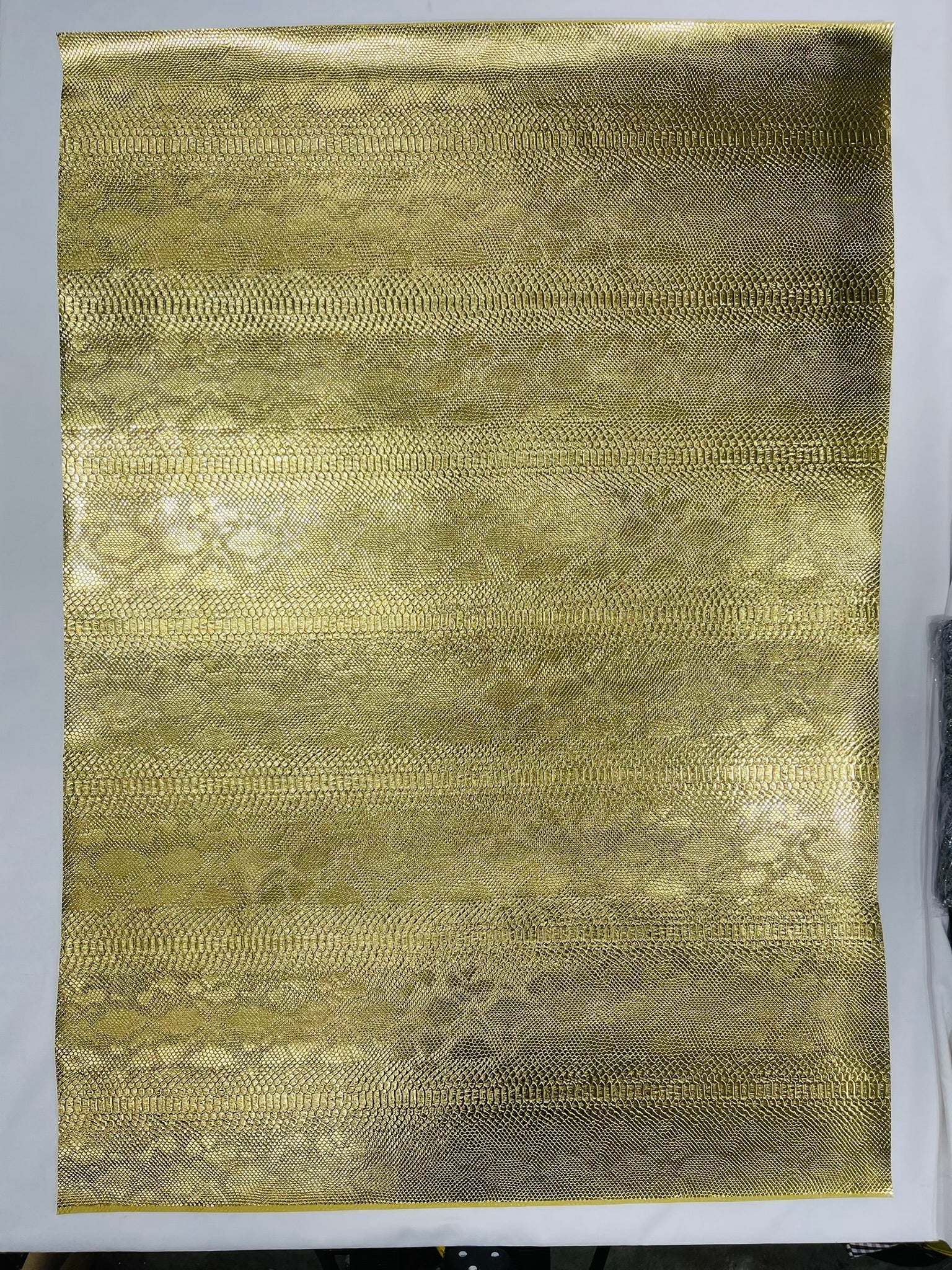 Viper Snake Skin Texture Faux Leather Fabric| 54" Wide| Upholstery| Sold By The Yard - New Creations Fabric & Foam Inc