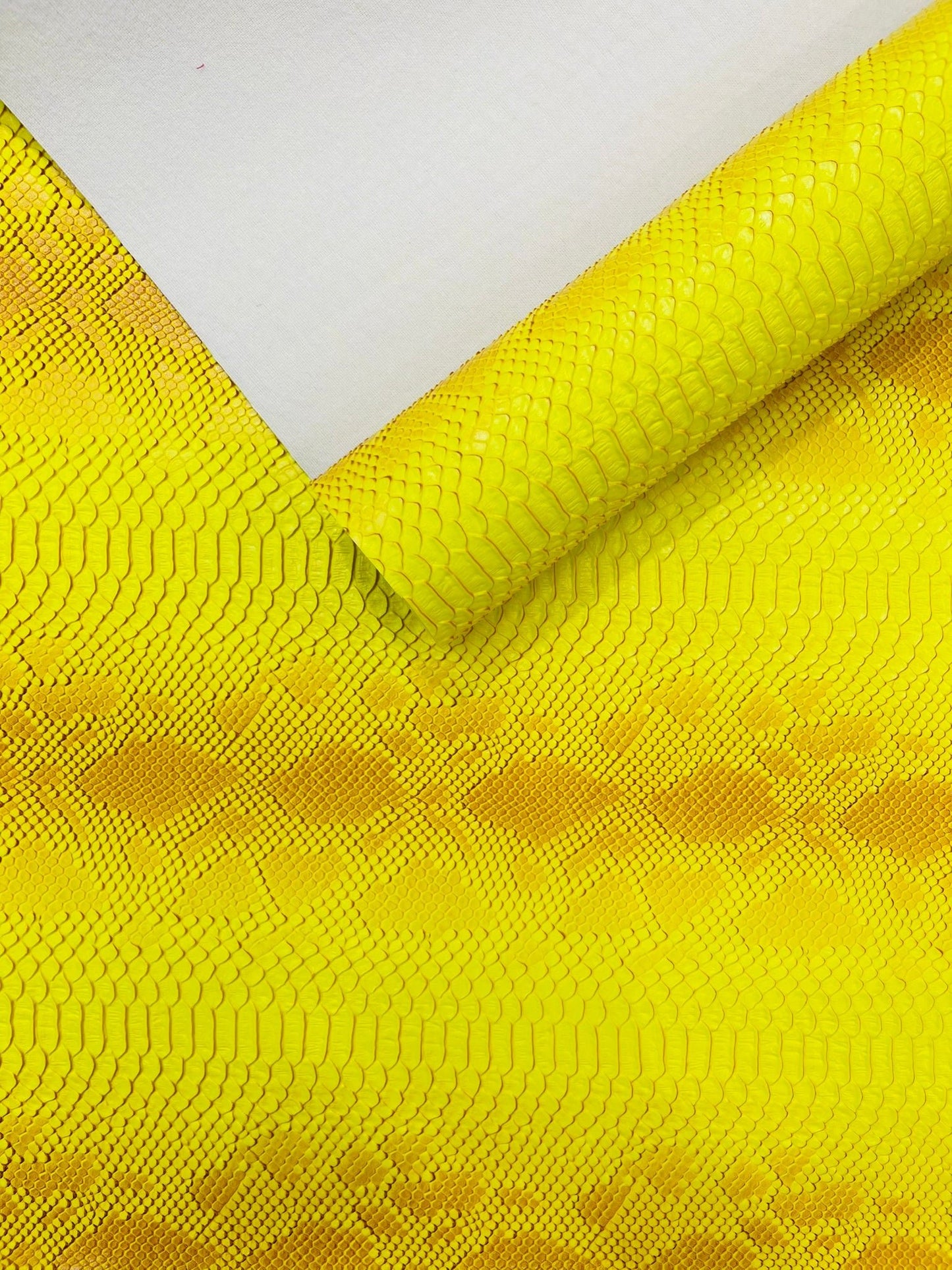 Viper Snake Skin Texture Faux Leather Fabric| 54" Wide| Upholstery| Sold By The Yard - New Creations Fabric & Foam Inc
