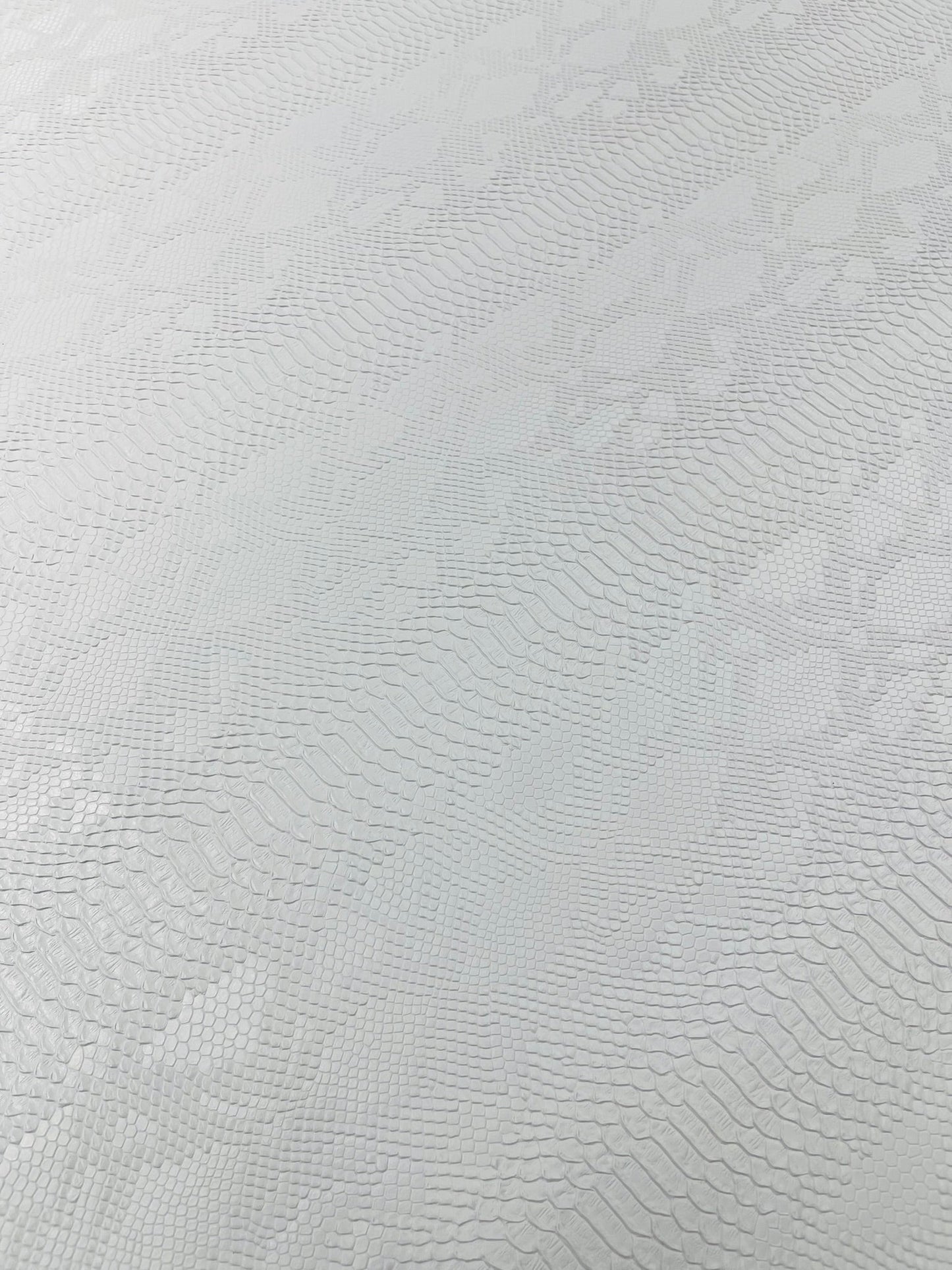 Viper Snake Skin Texture Faux Leather Fabric| 54" Wide| Upholstery| Sold By The Yard - New Creations Fabric & Foam Inc