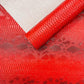 Viper Snake Skin Texture Faux Leather Fabric| 54" Wide| Upholstery| Sold By The Yard - New Creations Fabric & Foam Inc