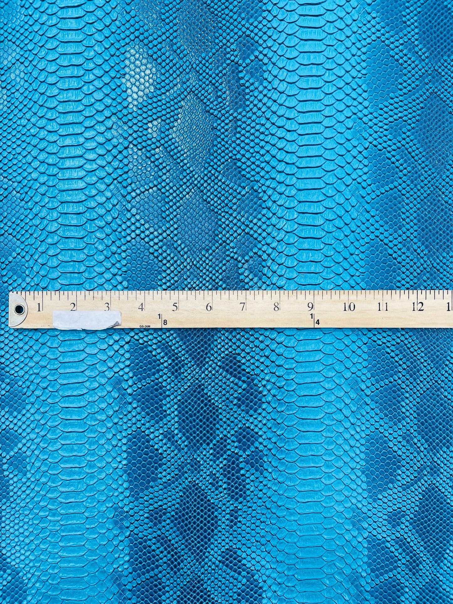Viper Snake Skin Texture Faux Leather Fabric| 54" Wide| Upholstery| Sold By The Yard - New Creations Fabric & Foam Inc