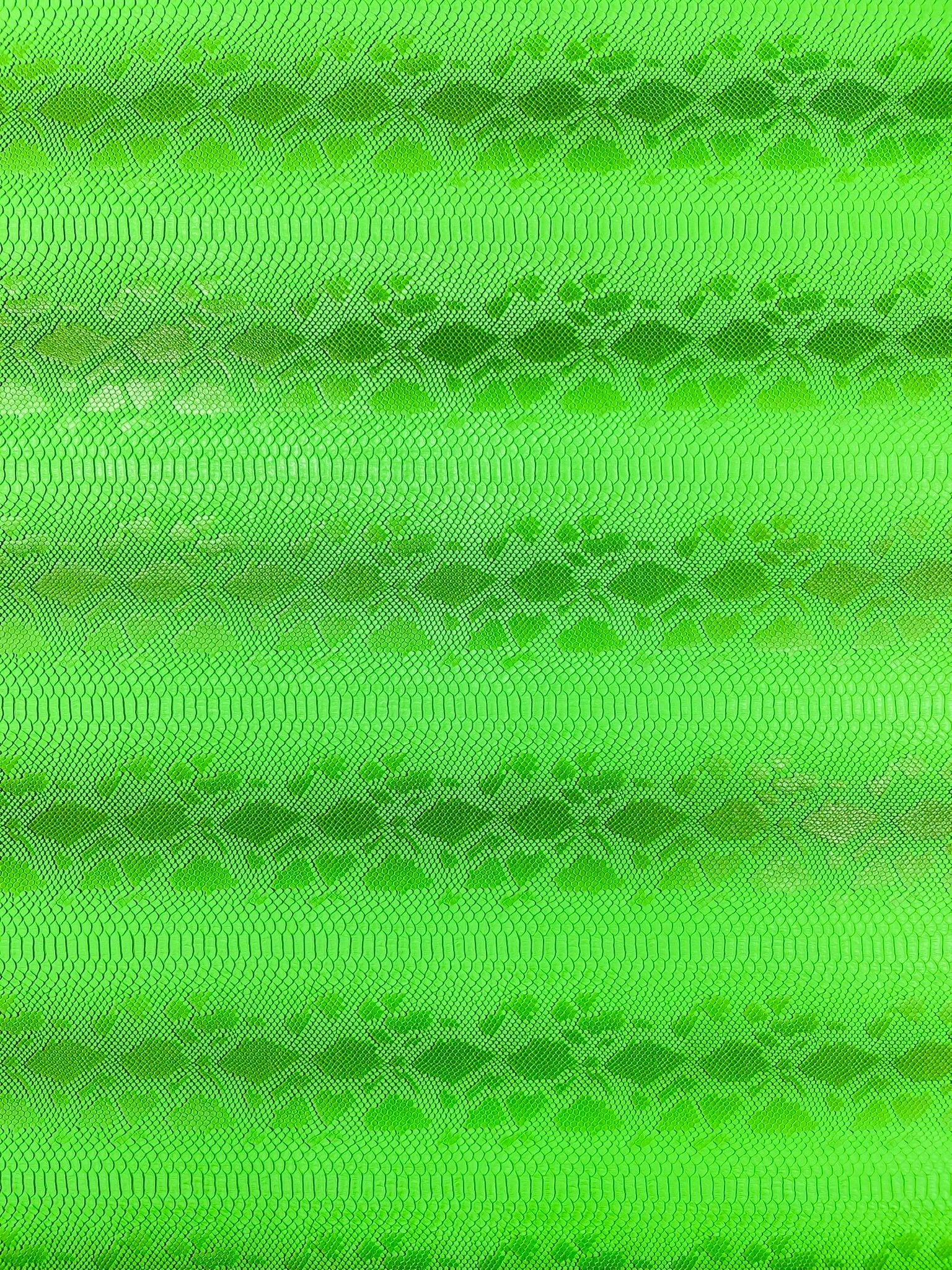 Viper Snake Skin Texture Faux Leather Fabric| 54" Wide| Upholstery| Sold By The Yard - New Creations Fabric & Foam Inc