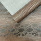 Viper Snake Skin Texture Faux Leather Fabric| 54" Wide| Upholstery| Sold By The Yard - New Creations Fabric & Foam Inc