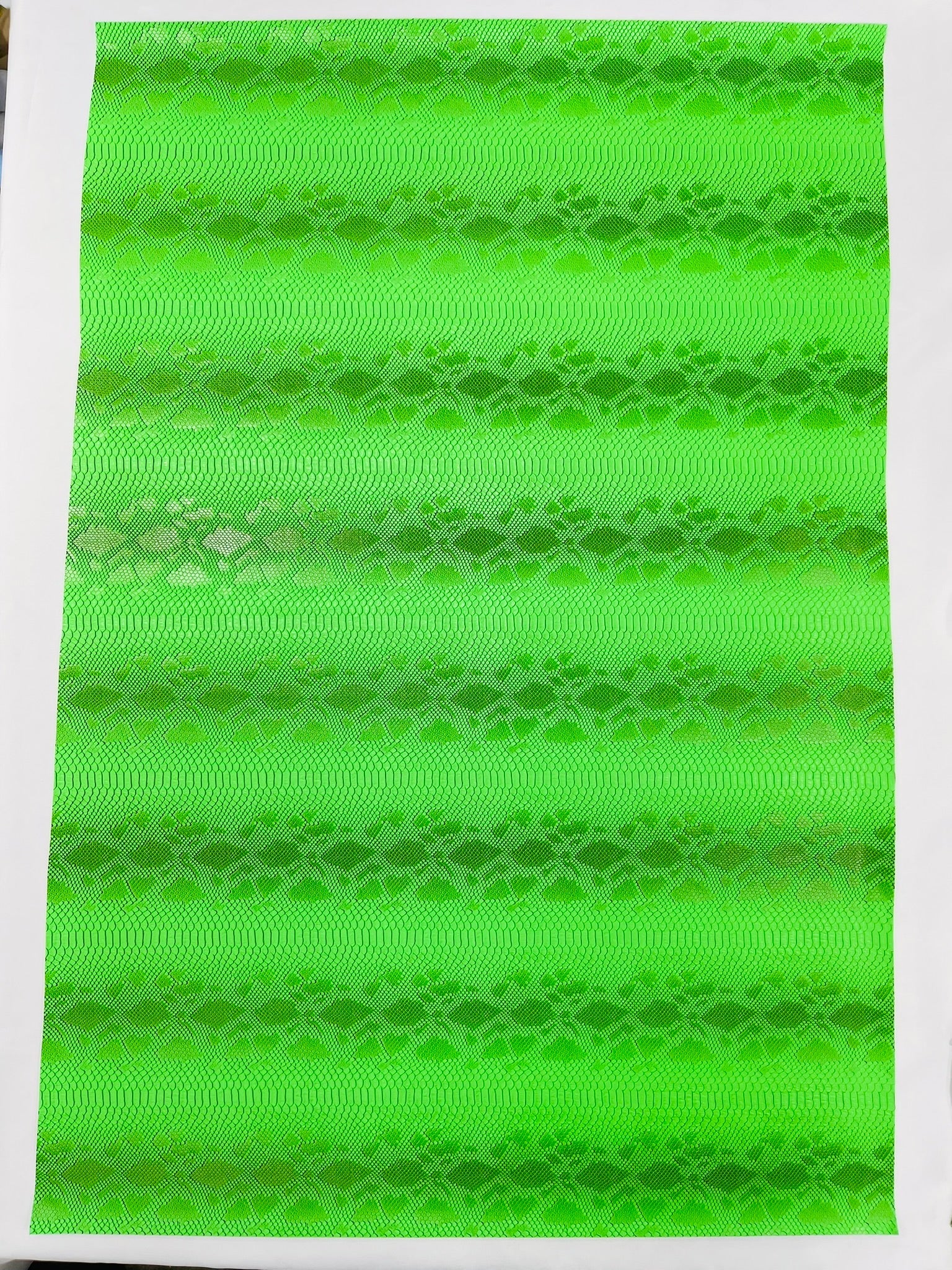 Viper Snake Skin Texture Faux Leather Fabric| 54" Wide| Upholstery| Sold By The Yard - New Creations Fabric & Foam Inc