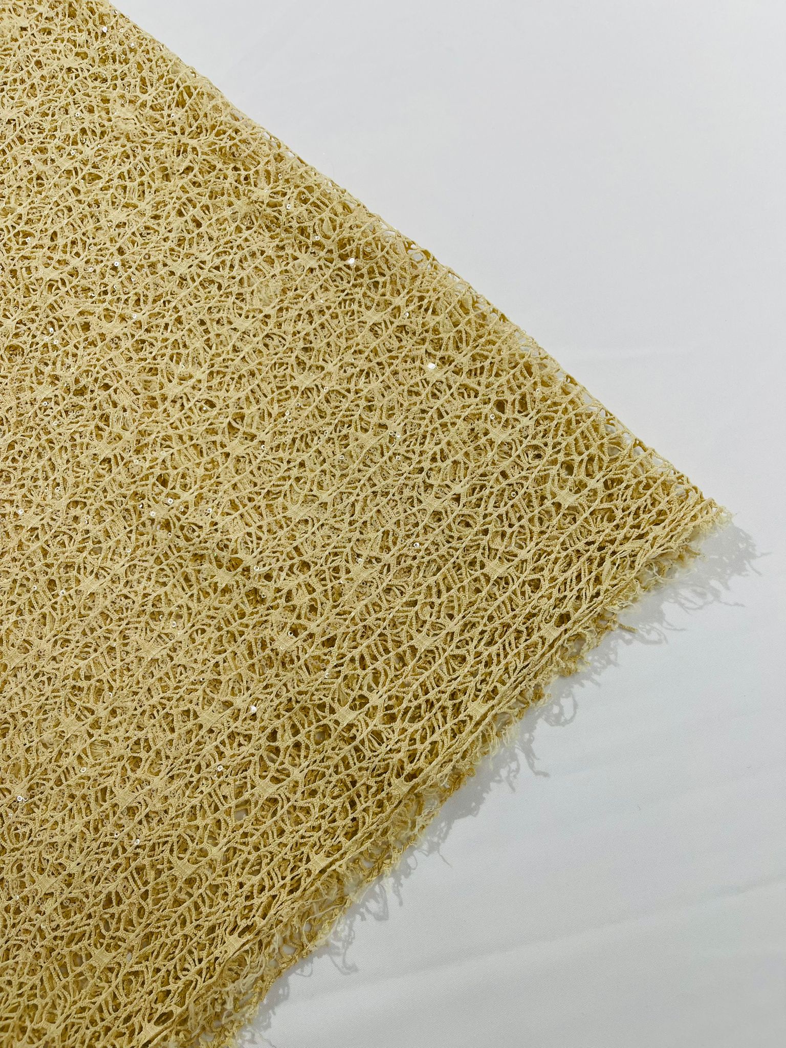 WEB SEQUIN MESH FABRIC (By The Yard) - New Creations Fabric & Foam Inc