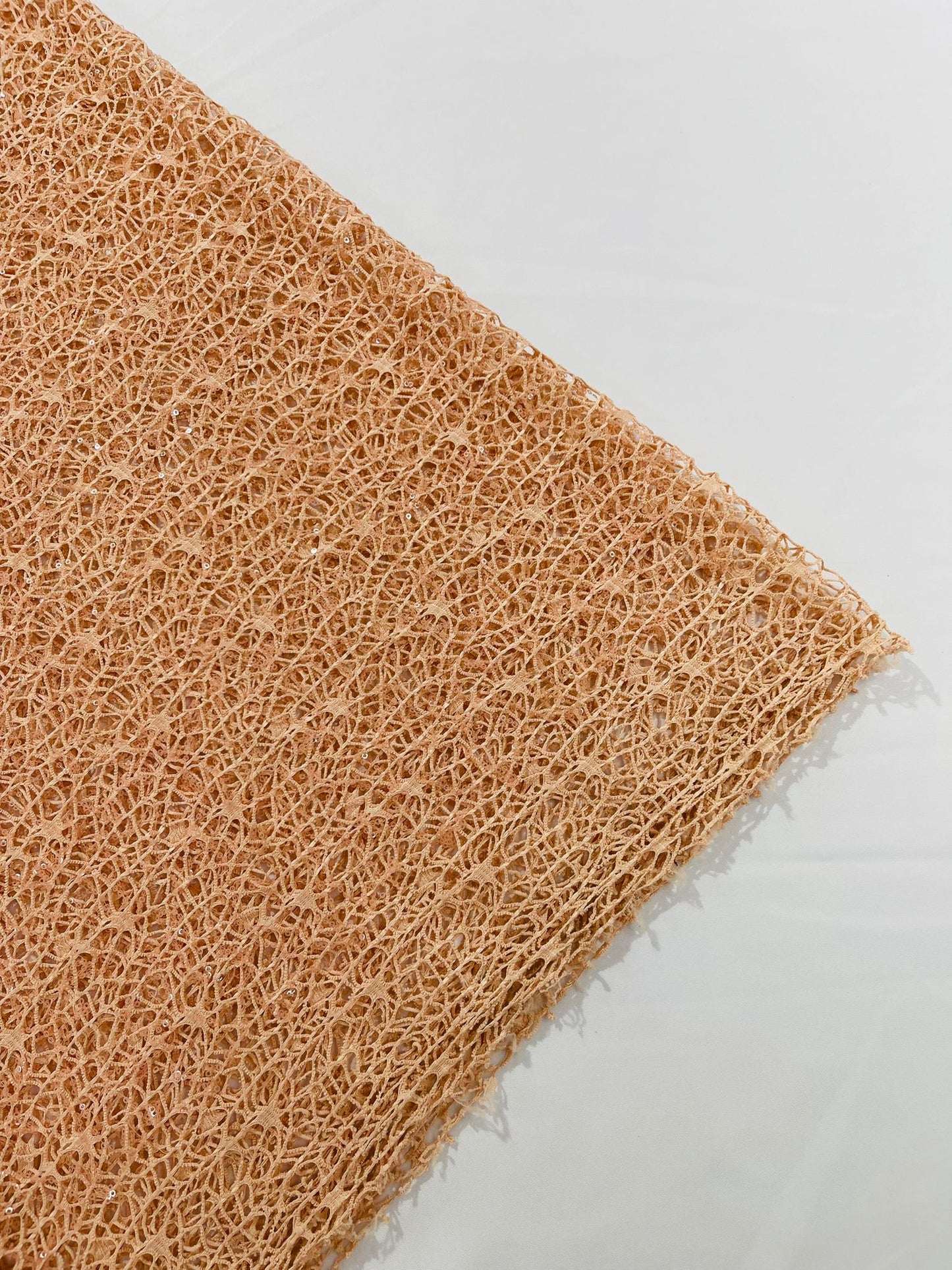 WEB SEQUIN MESH FABRIC (By The Yard) - New Creations Fabric & Foam Inc