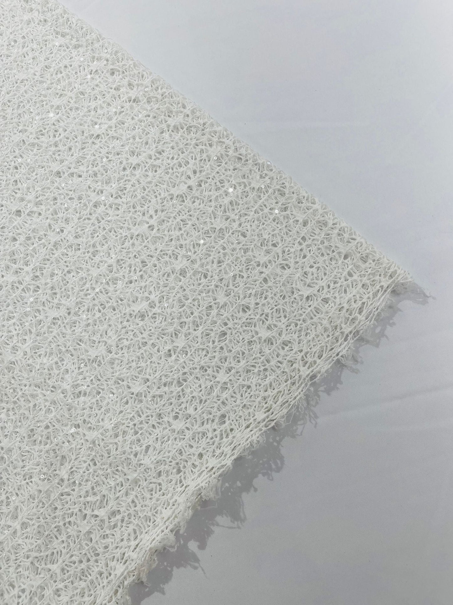 WEB SEQUIN MESH FABRIC (By The Yard) - New Creations Fabric & Foam Inc