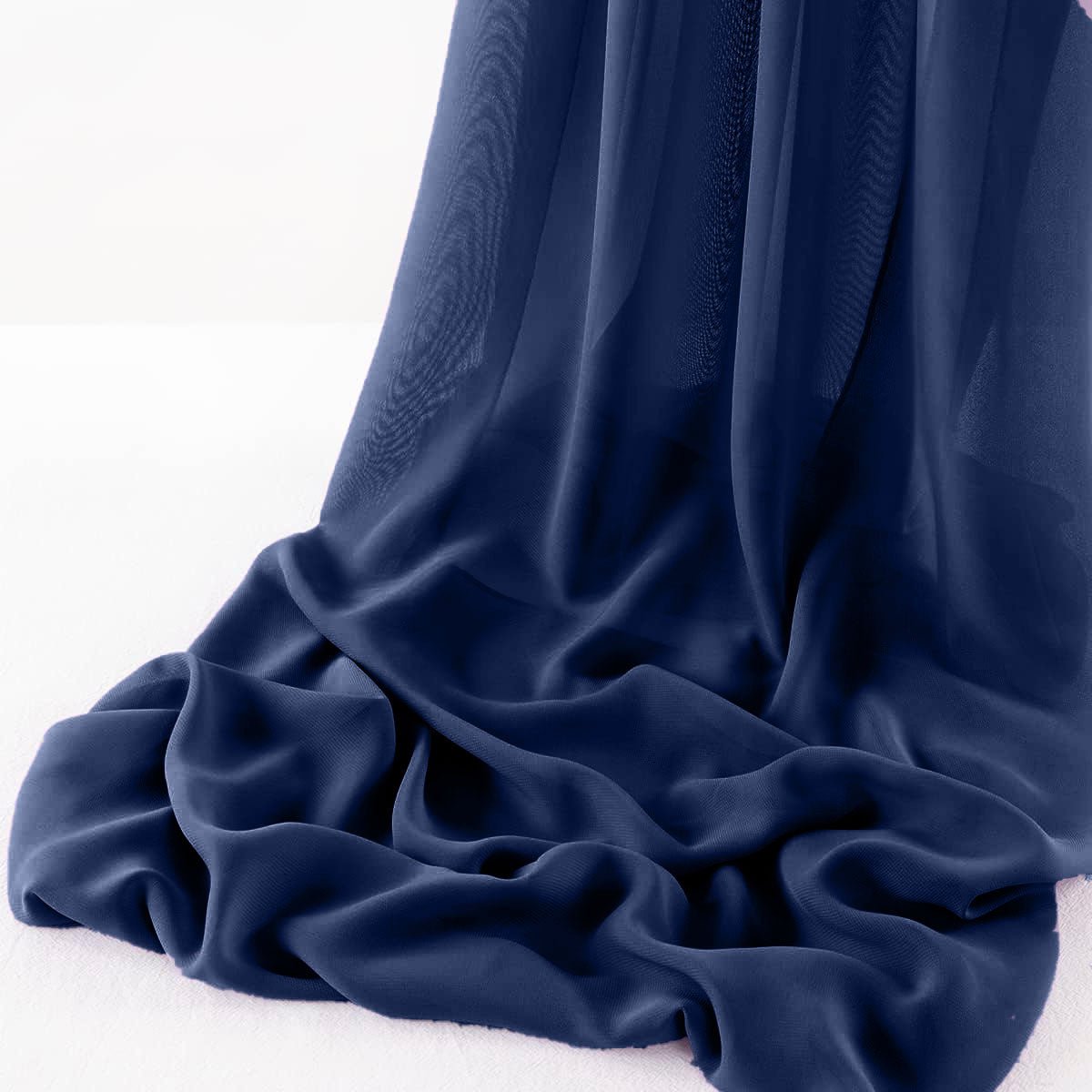 WOOL DOBBY CHIFFON SHEER RUNNER (29" wide x 180" Long) - New Creations Fabric & Foam Inc