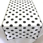 12" Wide x 72" Long, Polka Dot Print Broadcloth Poly Cotton Table Runner - New Creations Fabric & Foam Inc