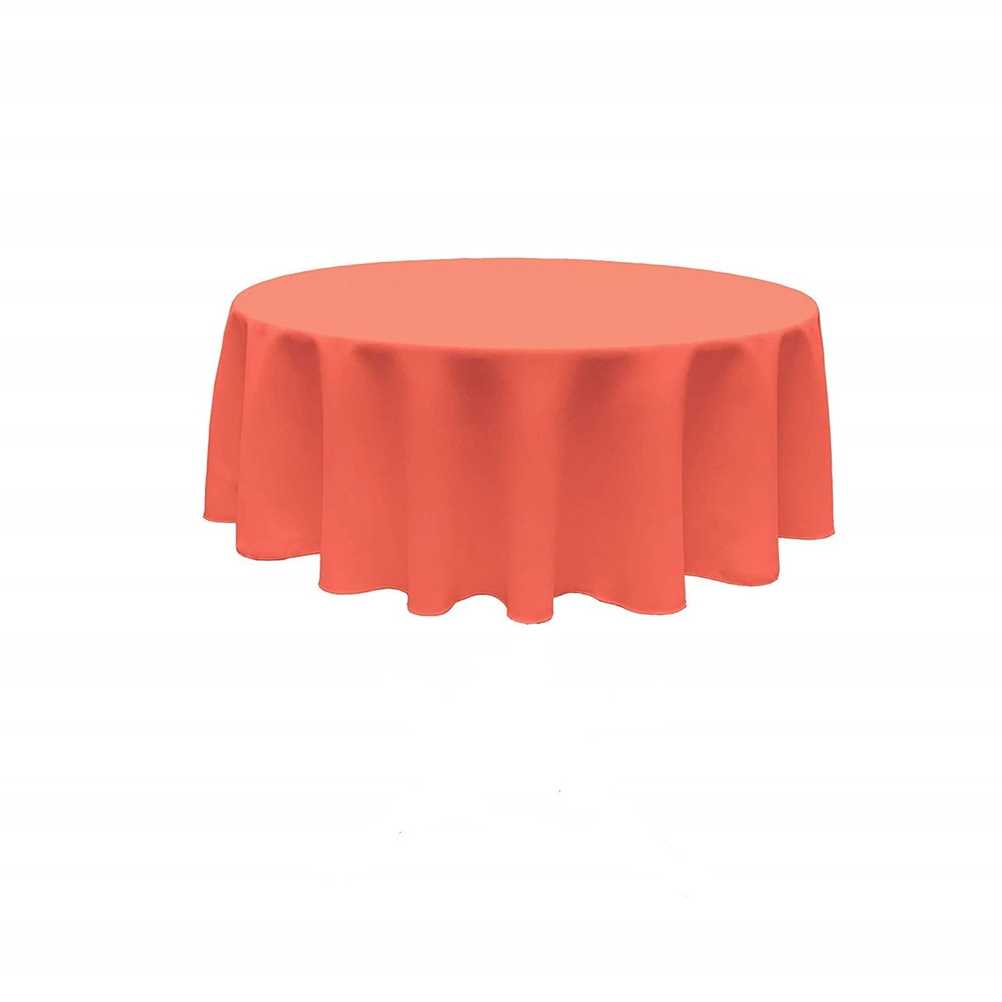 120" ROUND POLYESTER POPLIN TABLECLOTH - New Creations Fabric & Foam Inc