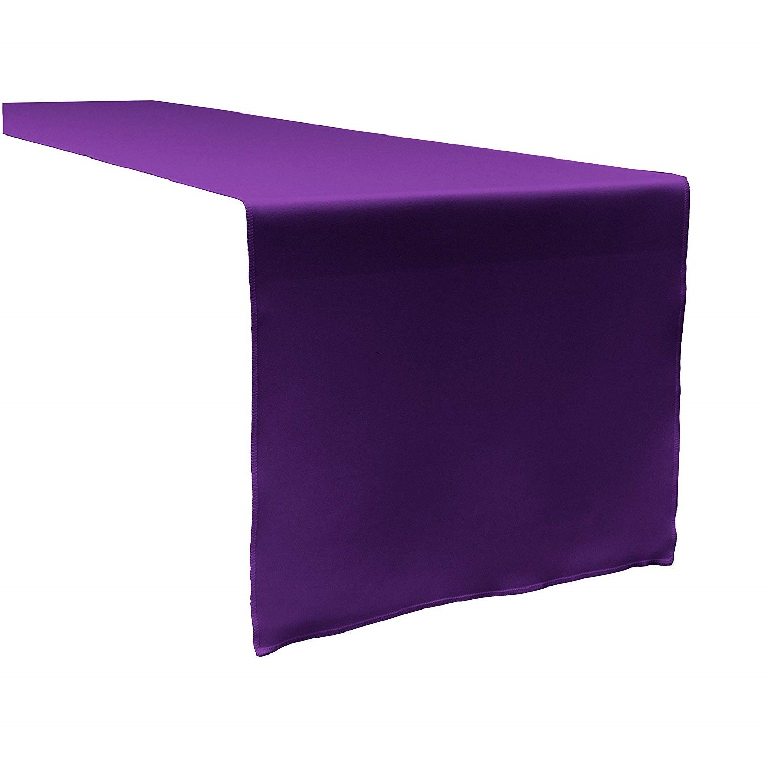 14" x 108" Polyester Poplin Table Runner, Ideal for Wedding, Baby Shower, Home, Restaurant, - New Creations Fabric & Foam Inc