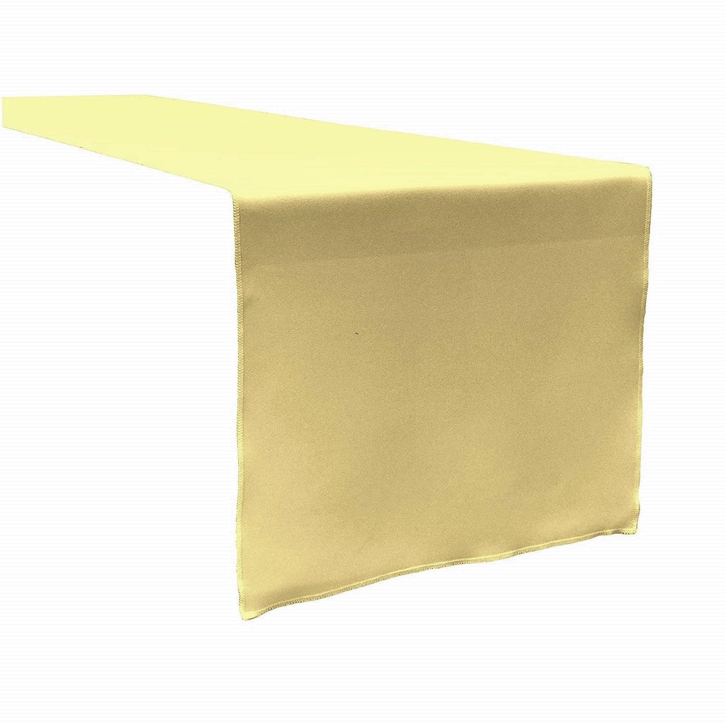 14" x 72" Polyester Poplin Table Runner, Ideal for Wedding, Baby Shower, Home, Restaurant, - New Creations Fabric & Foam Inc