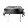 30"x30" SQUARE TABLECLOTH POLYESTER CHECKERED. - New Creations Fabric & Foam Inc