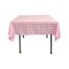 30"x30" SQUARE TABLECLOTH POLYESTER CHECKERED. - New Creations Fabric & Foam Inc