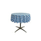 36" ROUND TABLECLOTH POLYESTER CHECKERED - New Creations Fabric & Foam Inc