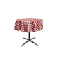 36" ROUND TABLECLOTH POLYESTER CHECKERED - New Creations Fabric & Foam Inc