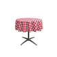 36" ROUND TABLECLOTH POLYESTER CHECKERED - New Creations Fabric & Foam Inc