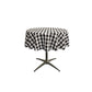 36" ROUND TABLECLOTH POLYESTER CHECKERED - New Creations Fabric & Foam Inc