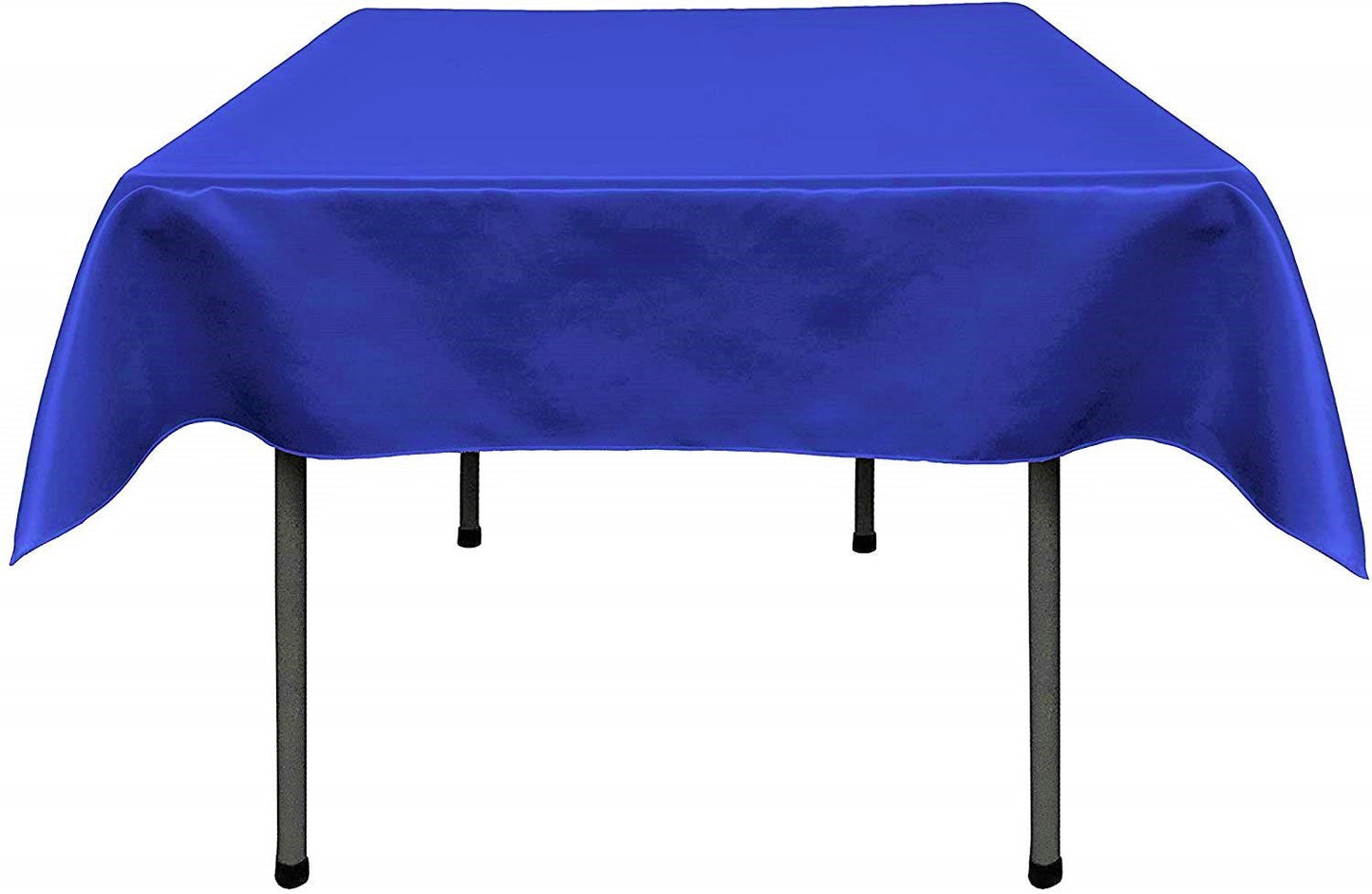 36"x36" SQUARE BRIDAL SATIN TABLECLOTH - New Creations Fabric & Foam Inc