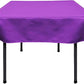 36"x36" SQUARE BRIDAL SATIN TABLECLOTH - New Creations Fabric & Foam Inc