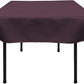 36"x36" SQUARE BRIDAL SATIN TABLECLOTH - New Creations Fabric & Foam Inc