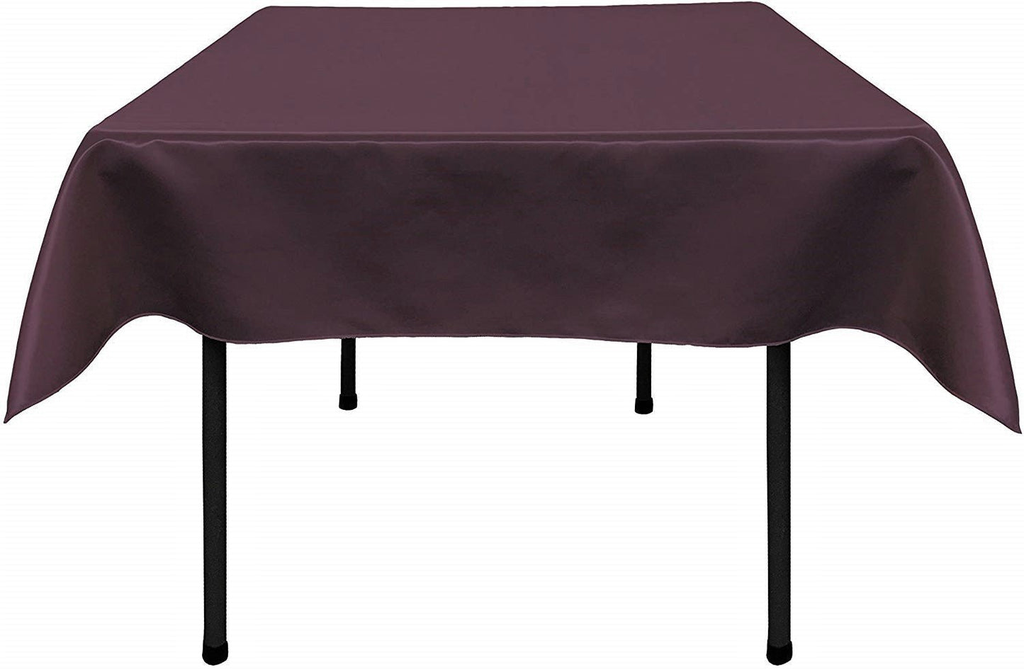 36"x36" SQUARE BRIDAL SATIN TABLECLOTH - New Creations Fabric & Foam Inc