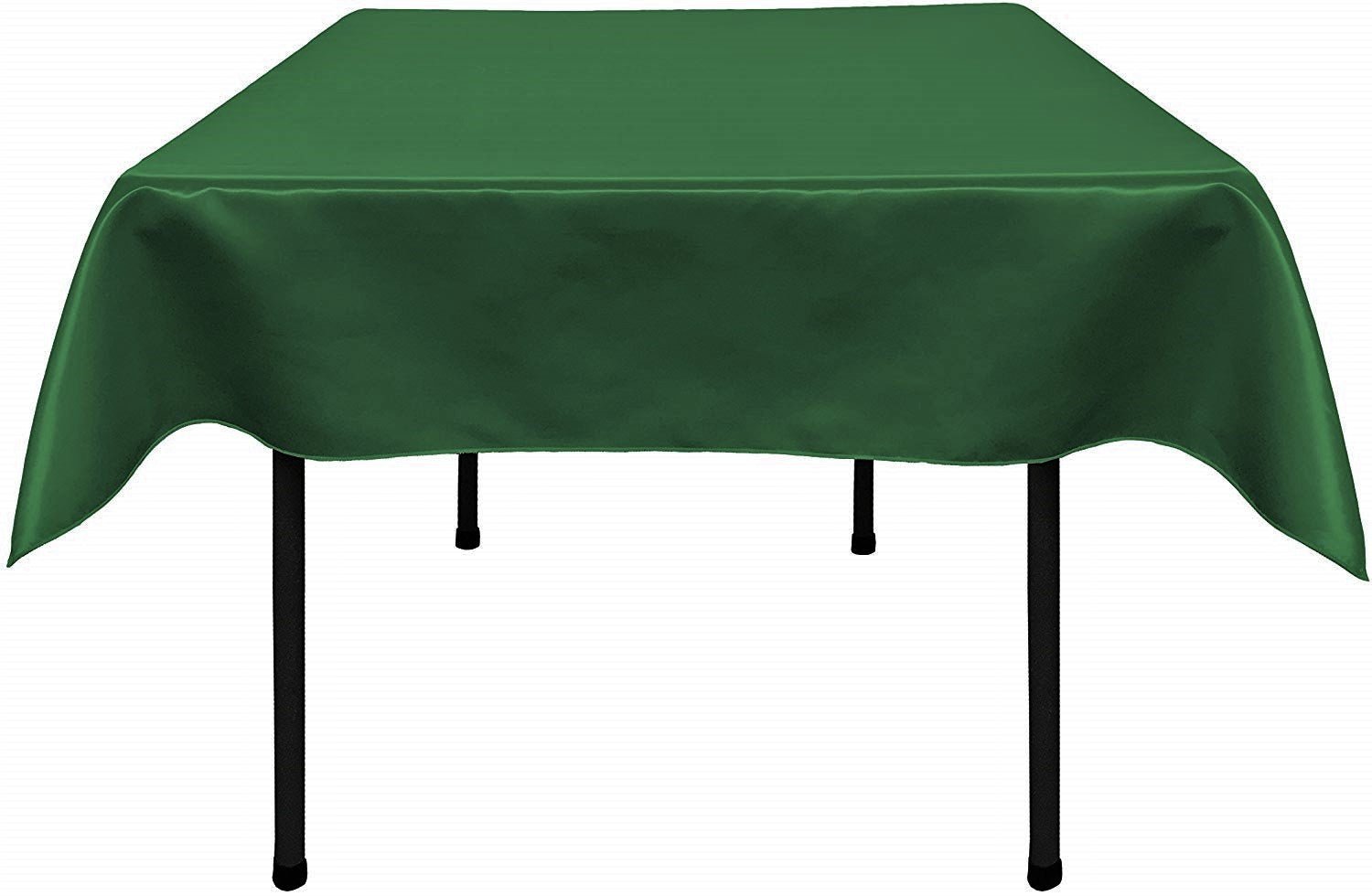 36"x36" SQUARE BRIDAL SATIN TABLECLOTH - New Creations Fabric & Foam Inc