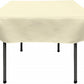 36"x36" SQUARE BRIDAL SATIN TABLECLOTH - New Creations Fabric & Foam Inc