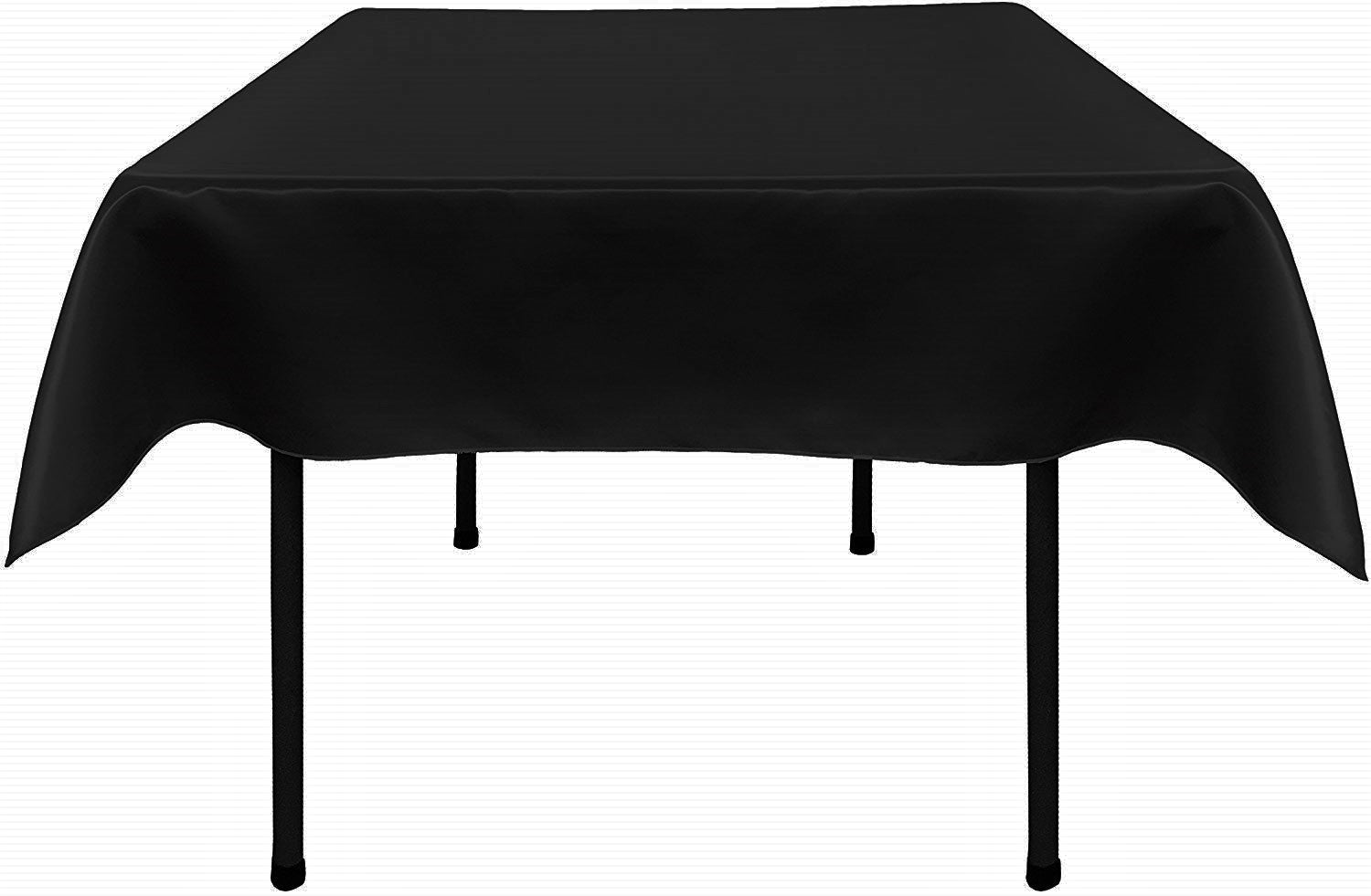 36"x36" SQUARE BRIDAL SATIN TABLECLOTH - New Creations Fabric & Foam Inc