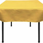 36"x36" SQUARE BRIDAL SATIN TABLECLOTH - New Creations Fabric & Foam Inc