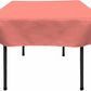 36"x36" SQUARE BRIDAL SATIN TABLECLOTH - New Creations Fabric & Foam Inc