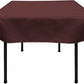 36"x36" SQUARE BRIDAL SATIN TABLECLOTH - New Creations Fabric & Foam Inc