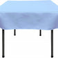 36"x36" SQUARE BRIDAL SATIN TABLECLOTH - New Creations Fabric & Foam Inc
