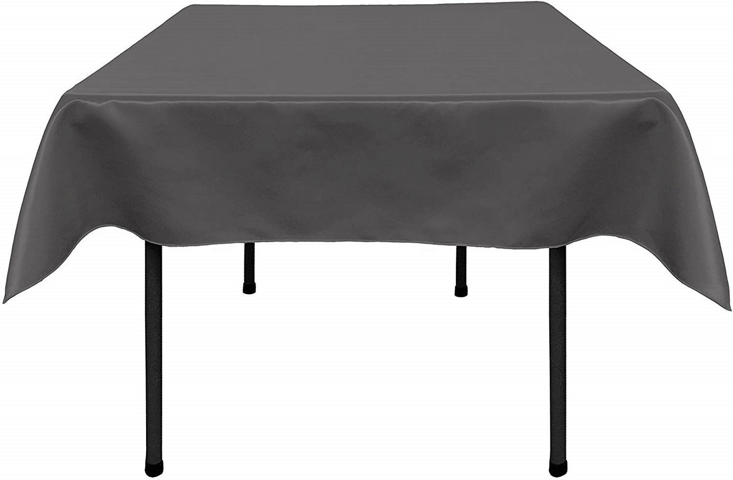 36"x36" SQUARE BRIDAL SATIN TABLECLOTH - New Creations Fabric & Foam Inc