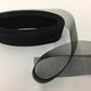 4 Inches black Crinoline Horsehair Braid Trim - wedding - bridal - decorations - sold by the yard. - New Creations Fabric & Foam Inc