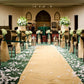 40" Wide Jute Hessian Burlap, Decorative Wedding Isle Runner, Natural Fiber - New Creations Fabric & Foam Inc