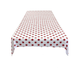 45" x 45" Square Big Polka Dot Poly Cotton Tablecloth - New Creations Fabric & Foam Inc