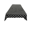 45" x 45" Square Big Polka Dot Poly Cotton Tablecloth - New Creations Fabric & Foam Inc